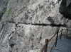 Sentiero nella roccia